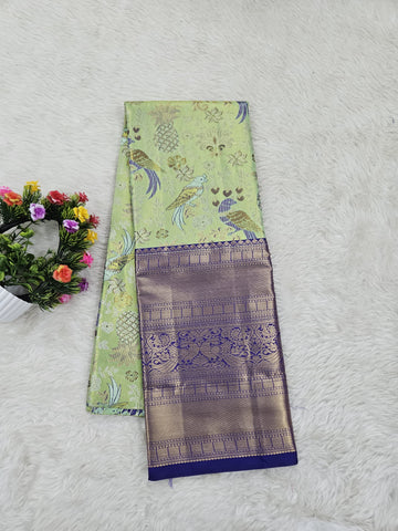 (5–10 Year) Lehenga – Unstitched (Blouse + Material)