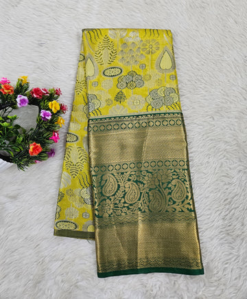 (5–10 Year) Lehenga – Unstitched (Blouse + Material)