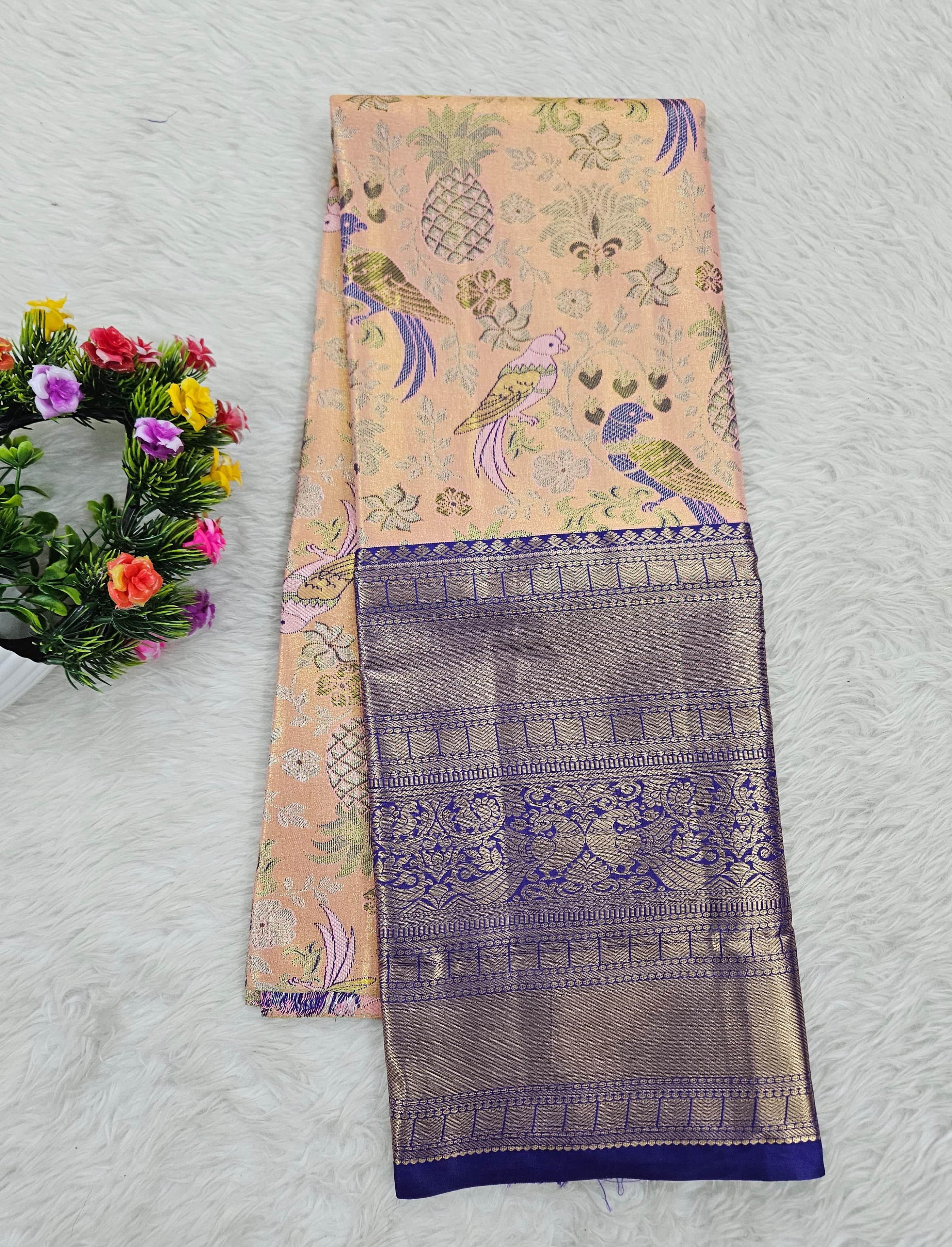 (5–10 Year) Lehenga – Unstitched (Blouse + Material)