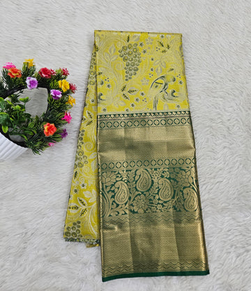 (5–10 Year) Lehenga – Unstitched (Blouse + Material)