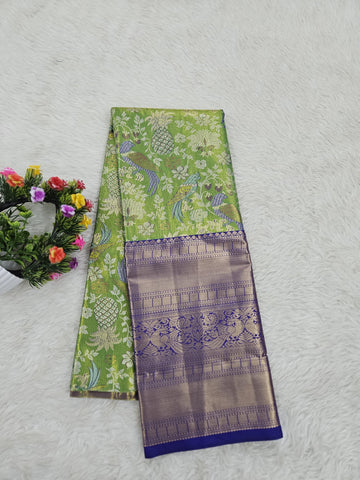 (5–10 Year) Lehenga – Unstitched (Blouse + Material)