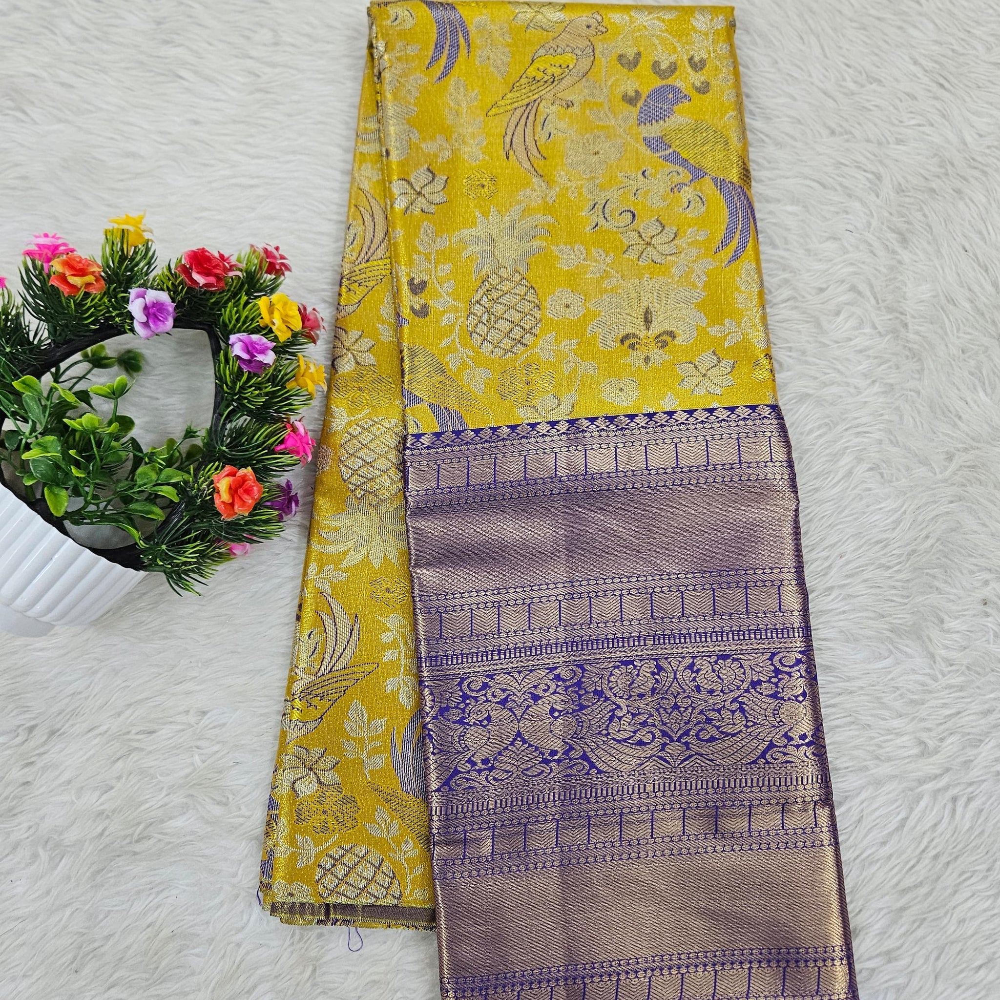 (5–10 Year) Lehenga – Unstitched (Blouse + Material)