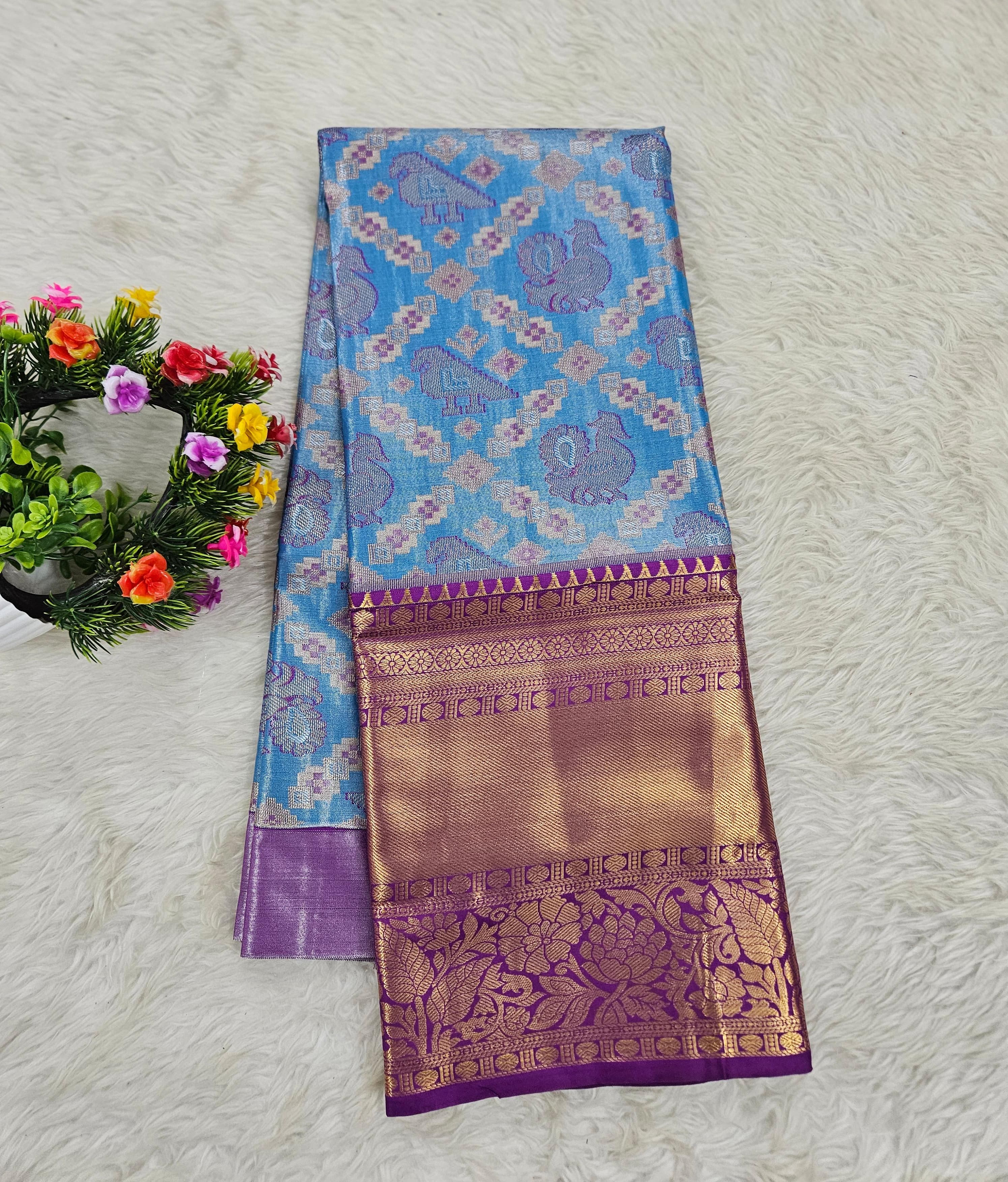 (5–10 Year) Lehenga – Unstitched (Blouse + Material)