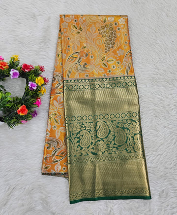 (5–10 Year) Lehenga – Unstitched (Blouse + Material)