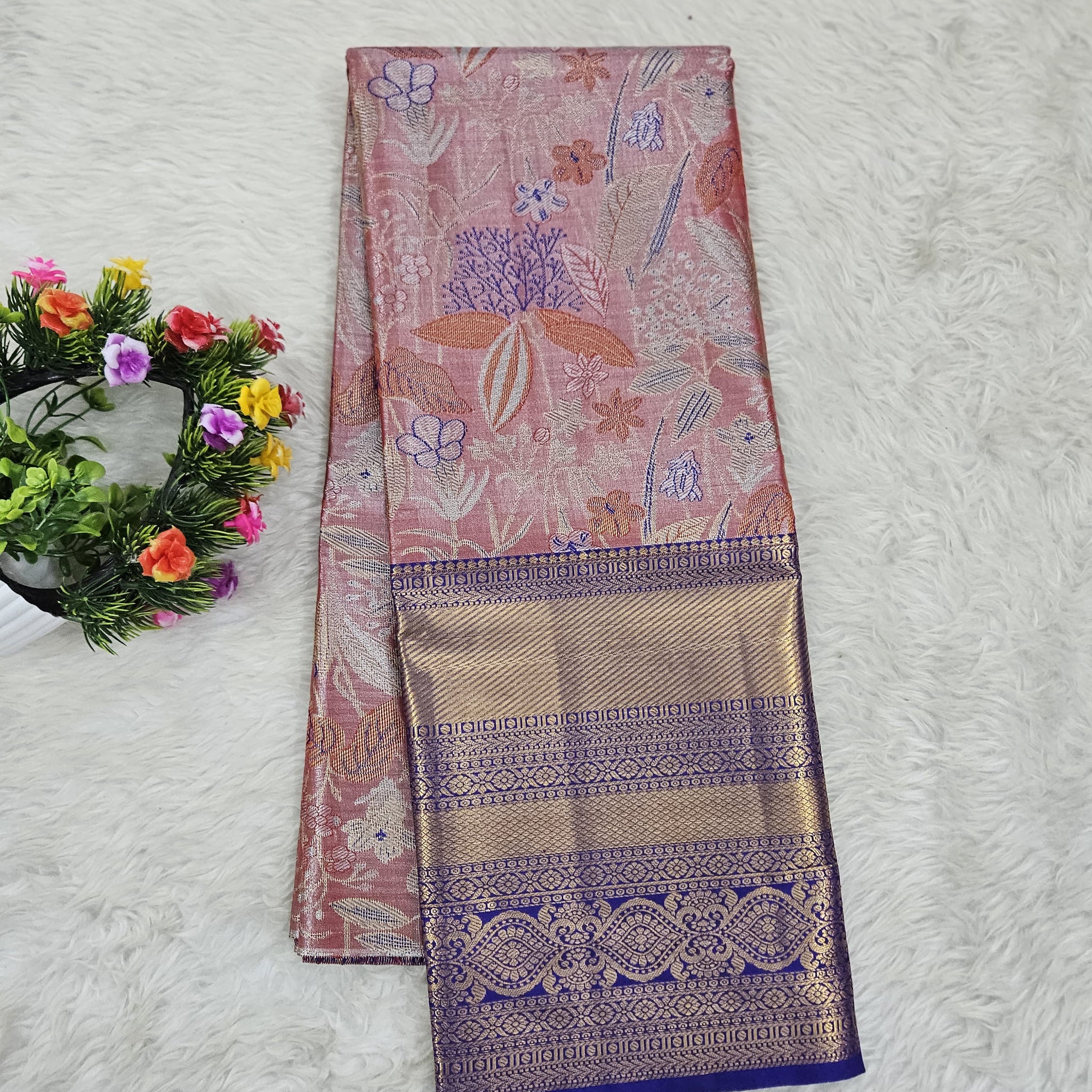 (5–10 Year) Lehenga – Unstitched (Blouse + Material)