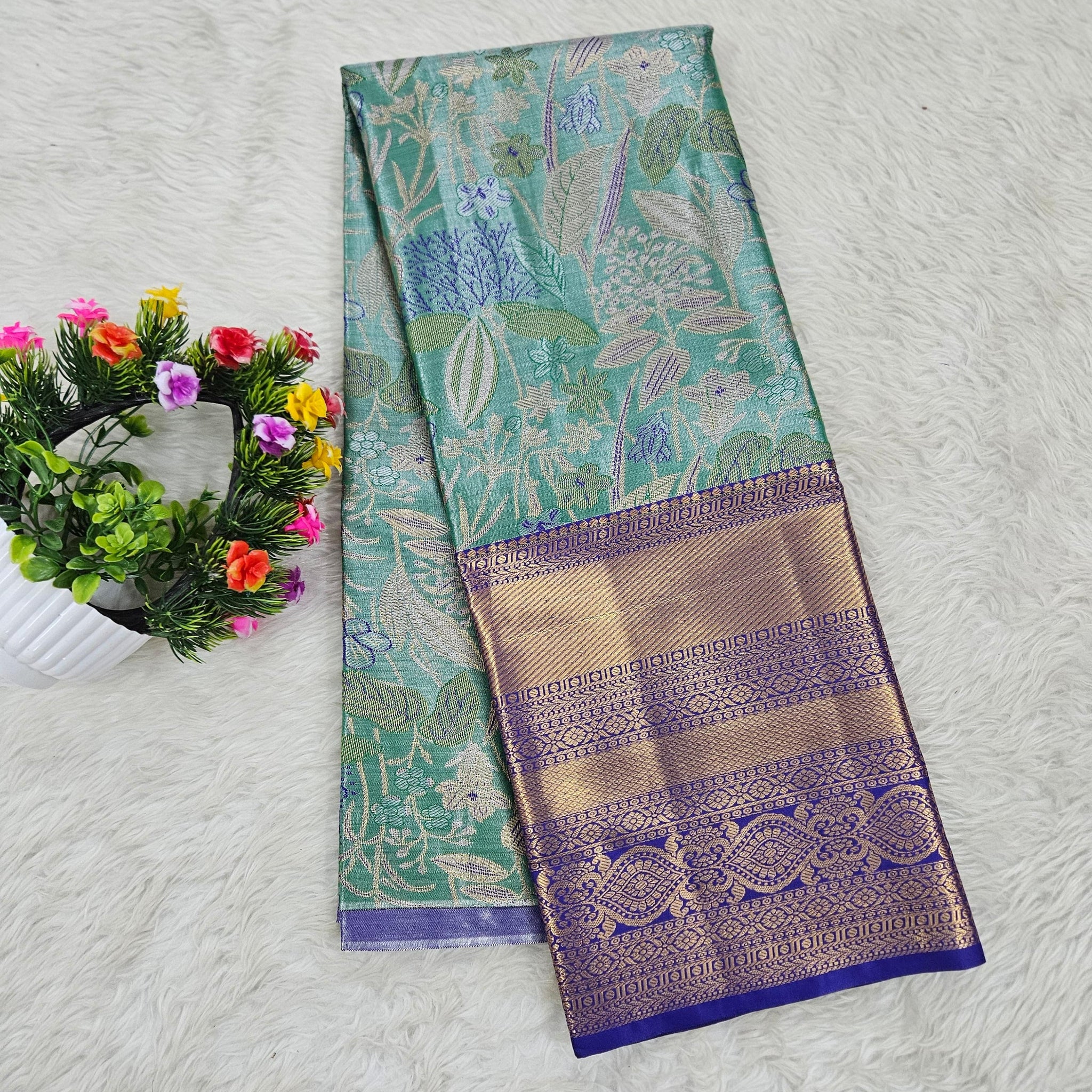 (5–10 Year) Lehenga – Unstitched (Blouse + Material)