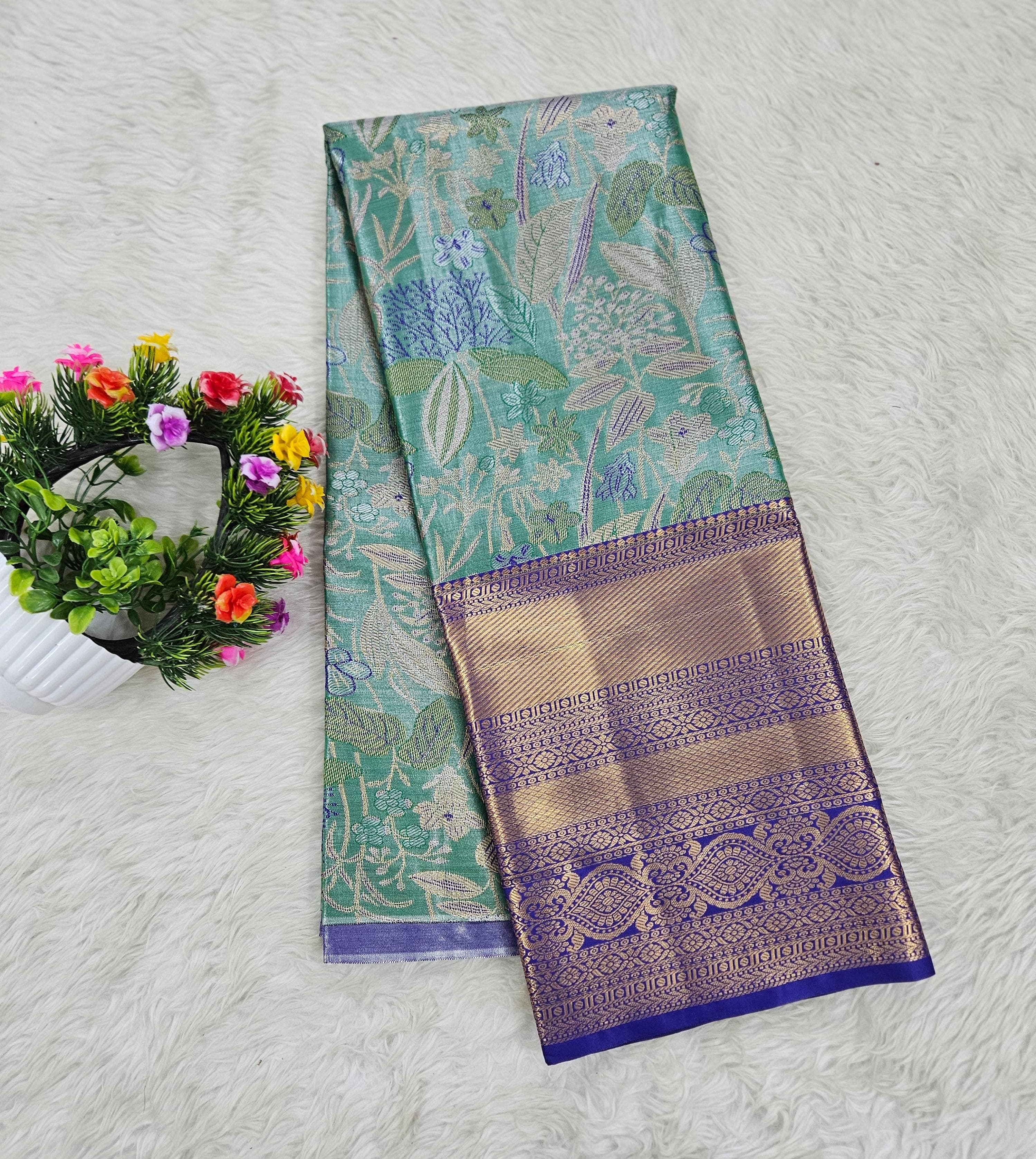 (5–10 Year) Lehenga – Unstitched (Blouse + Material)