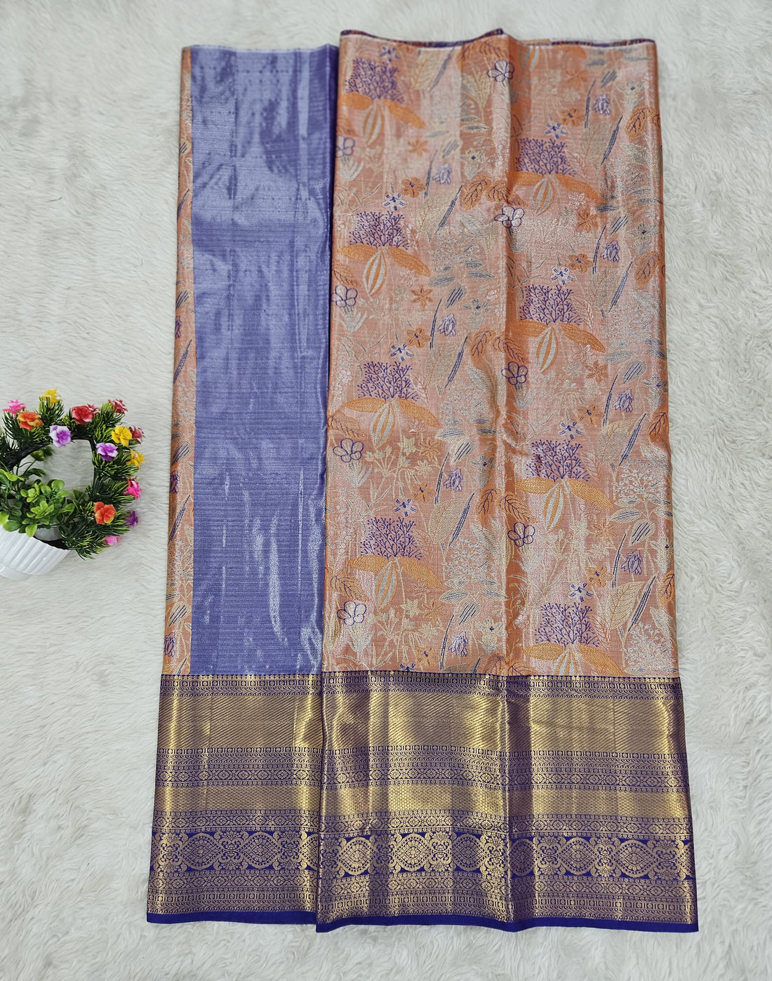 (5–10 Year) Lehenga – Unstitched (Blouse + Material)