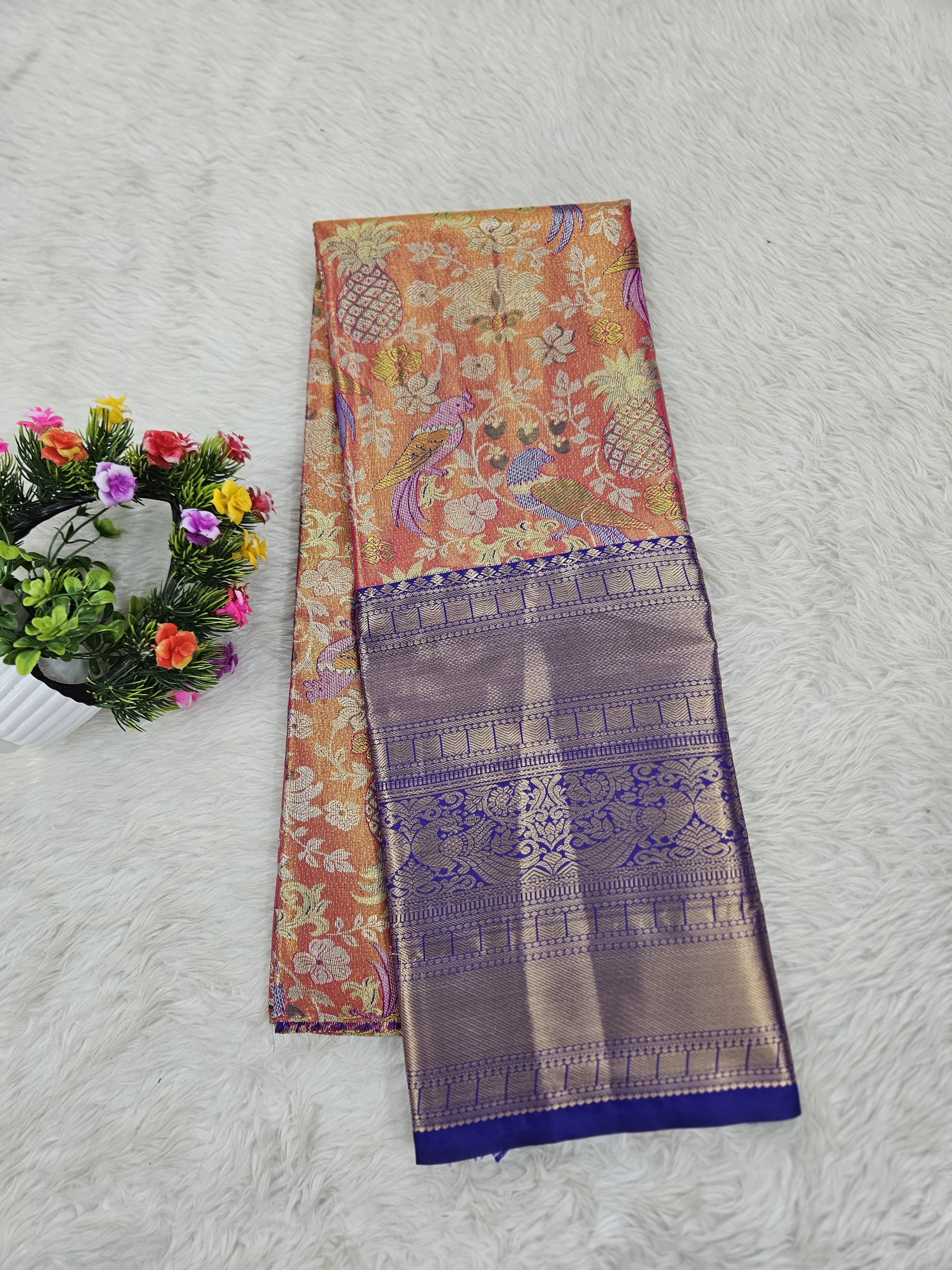 (5–10 Year) Lehenga – Unstitched (Blouse + Material)