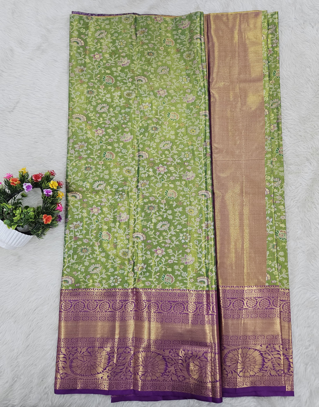 (5–10 Year) Lehenga – Unstitched (Blouse + Material)