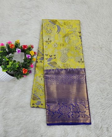 (5–10 Year) Lehenga – Unstitched (Blouse + Material)