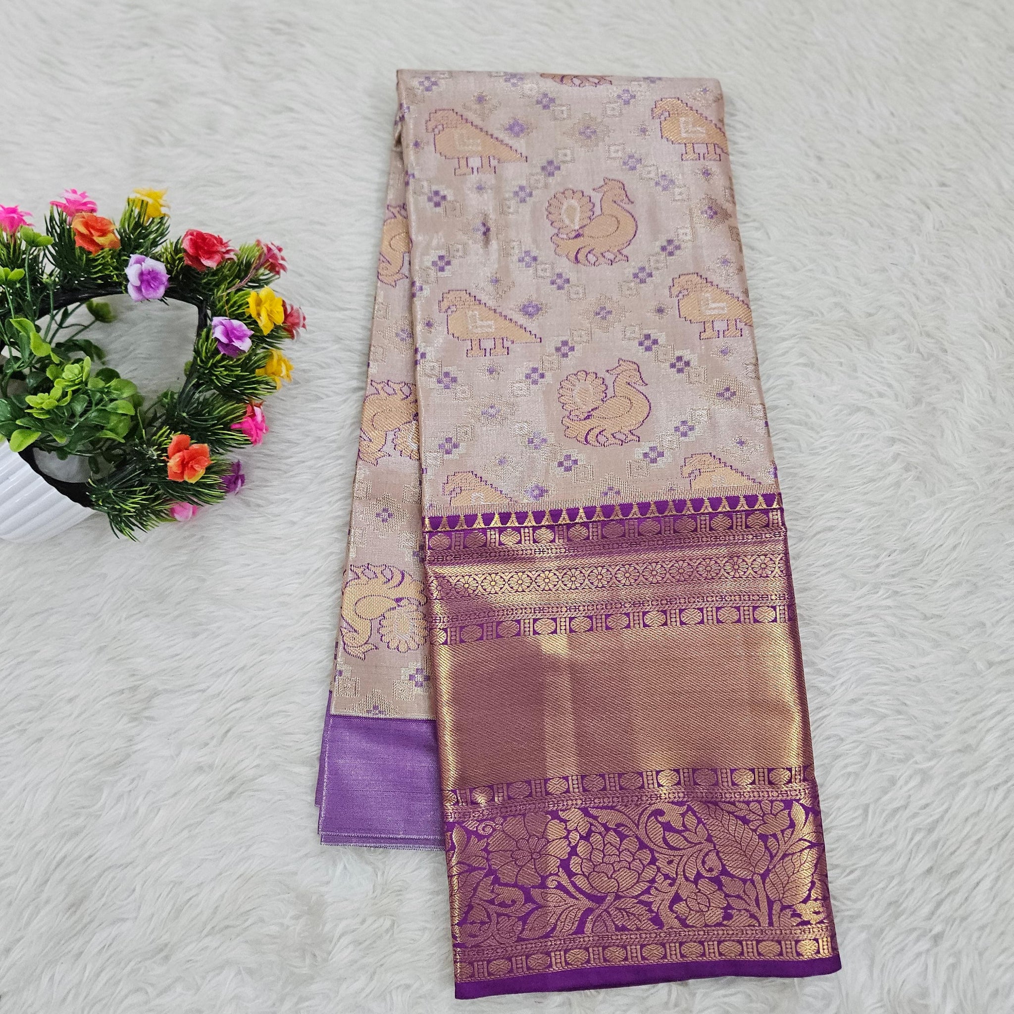 (5–10 Year) Lehenga – Unstitched (Blouse + Material)