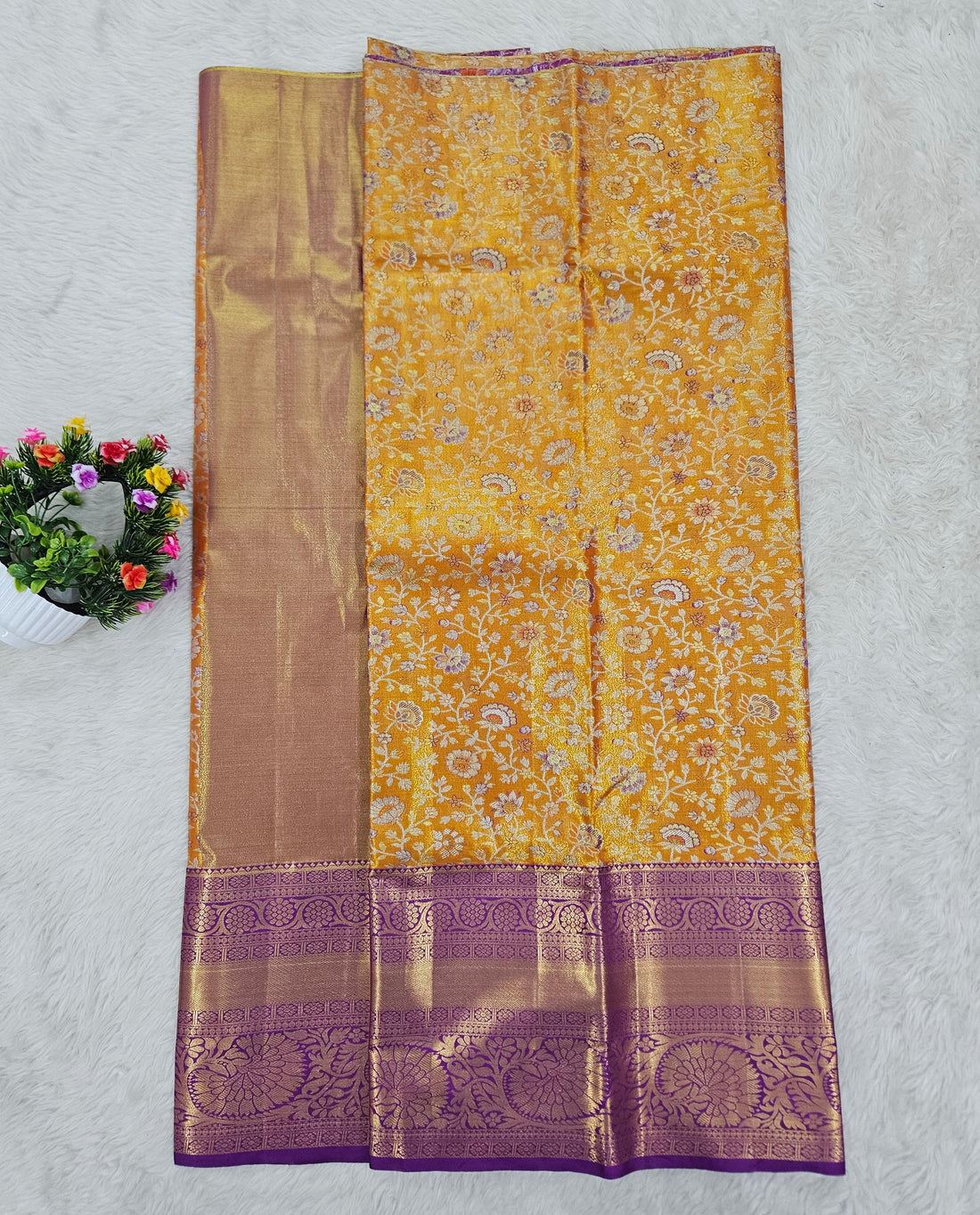 (5–10 Year) Lehenga – Unstitched (Blouse + Material)