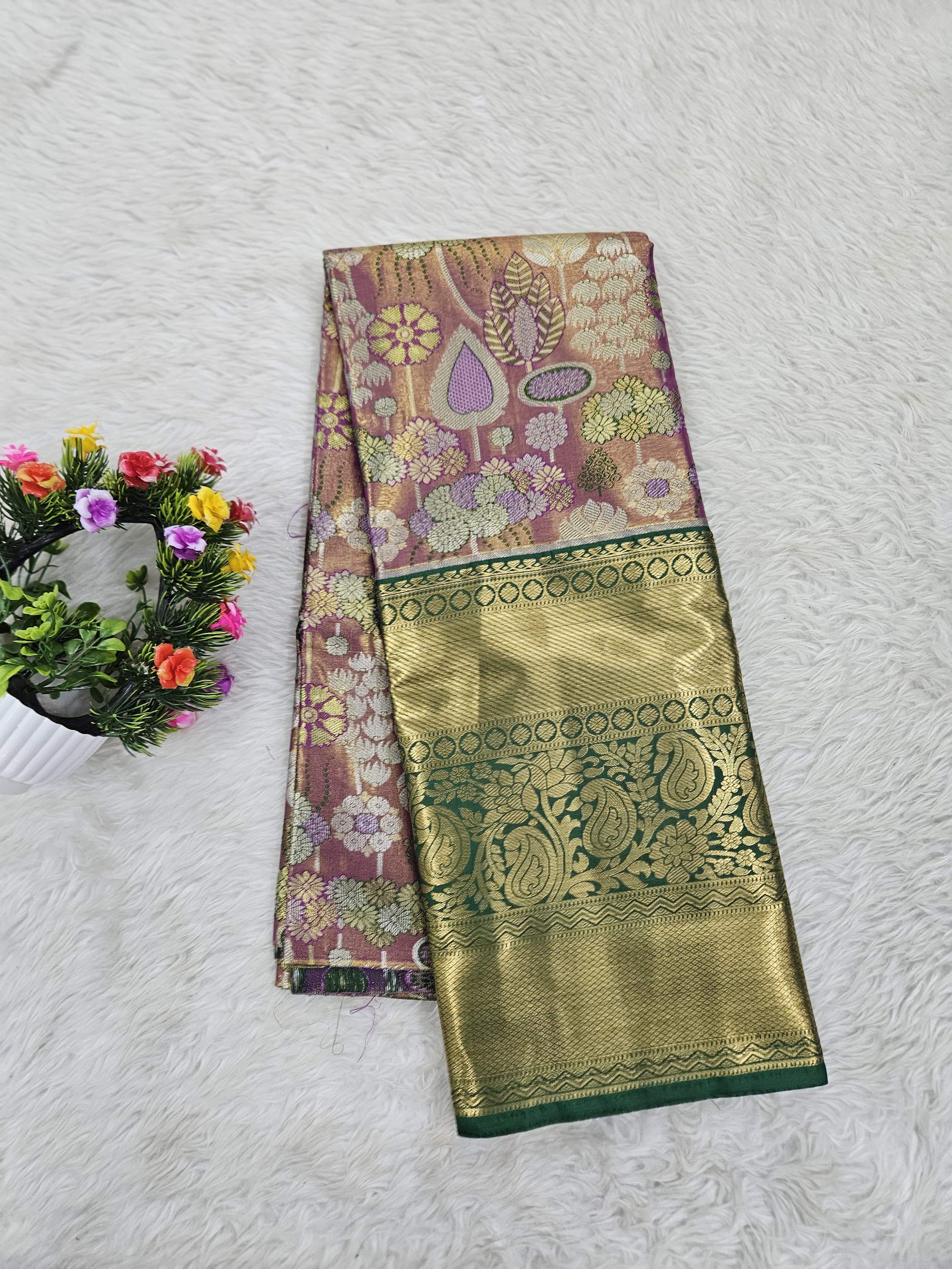 (5–10 Year) Lehenga – Unstitched (Blouse + Material)