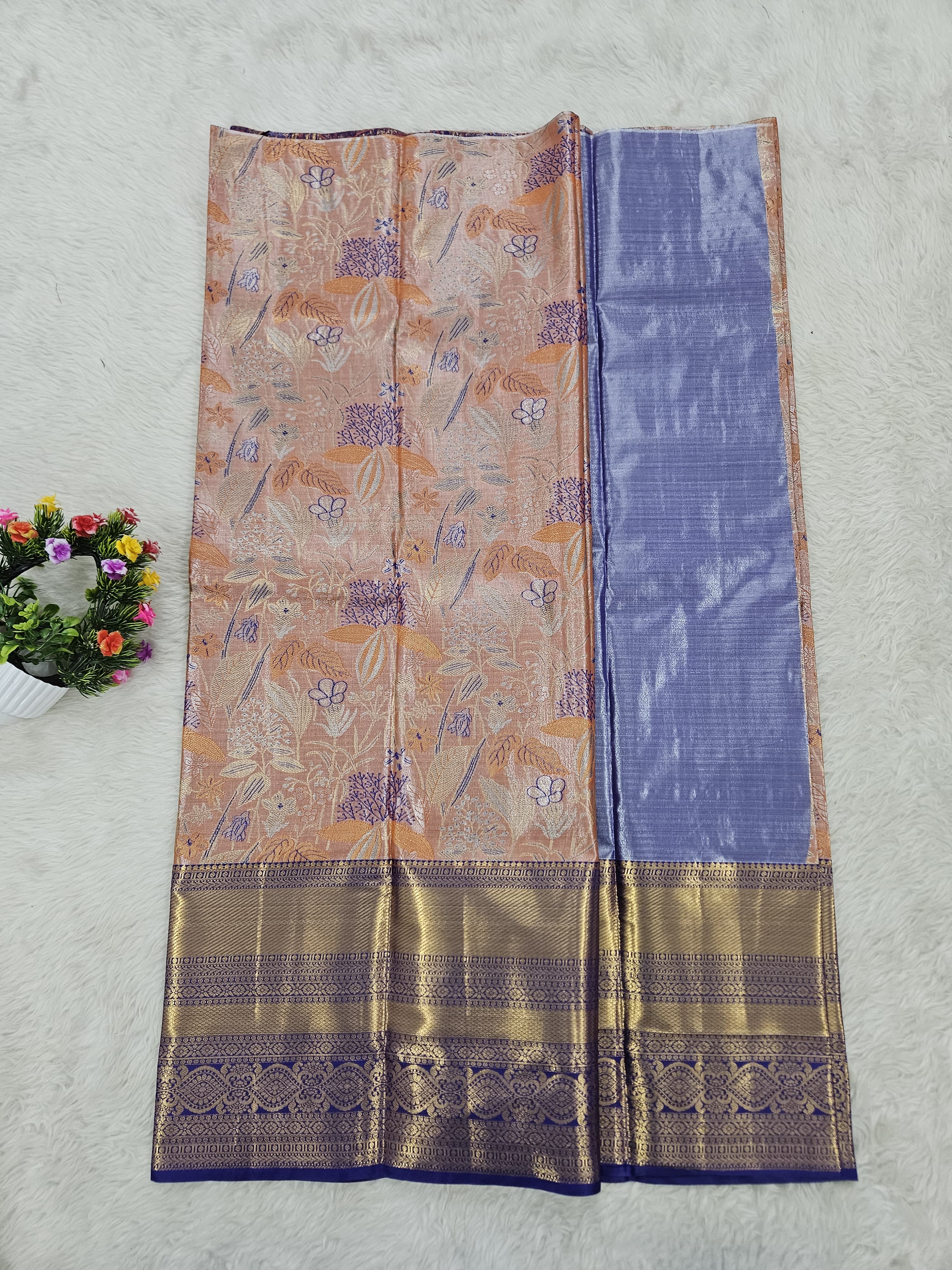 (5–10 Year) Lehenga – Unstitched (Blouse + Material)