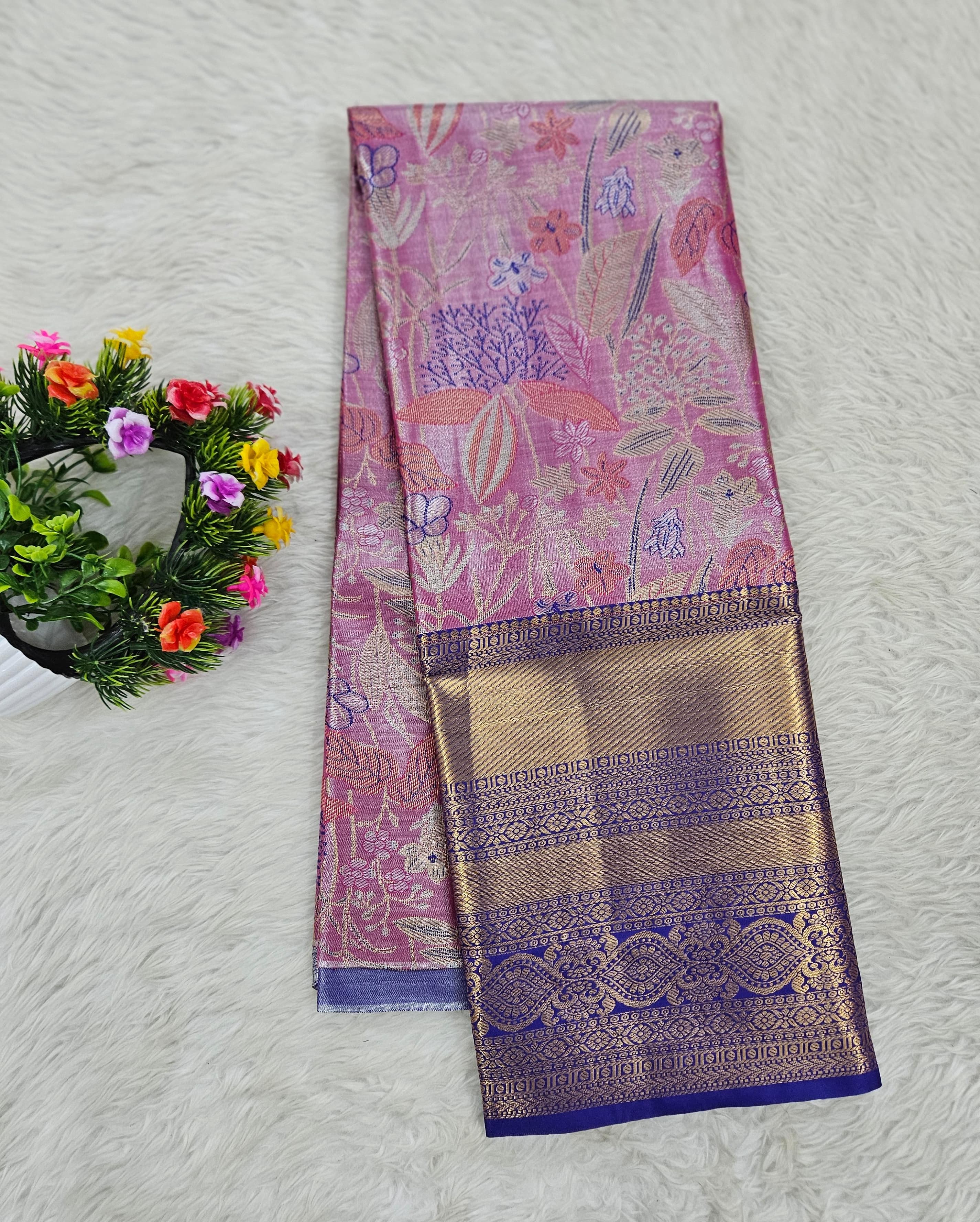 (5–10 Year) Lehenga – Unstitched (Blouse + Material)