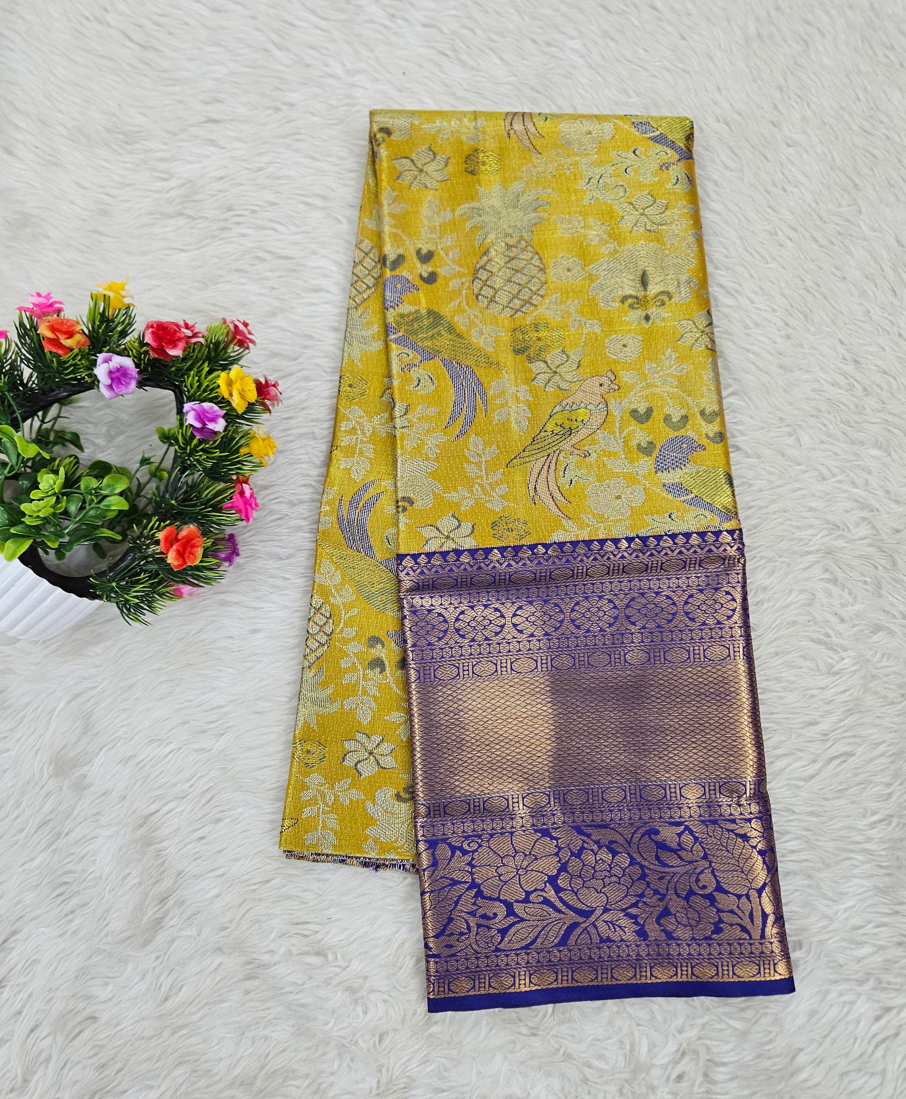 (5–10 Year) Lehenga – Unstitched (Blouse + Material)