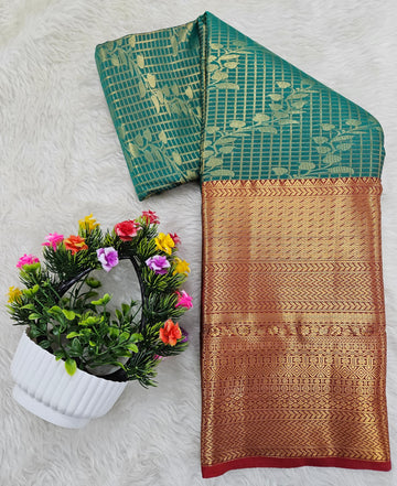 Semi kanchipattu saree