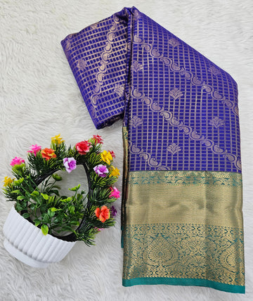 Semi kanchipattu saree