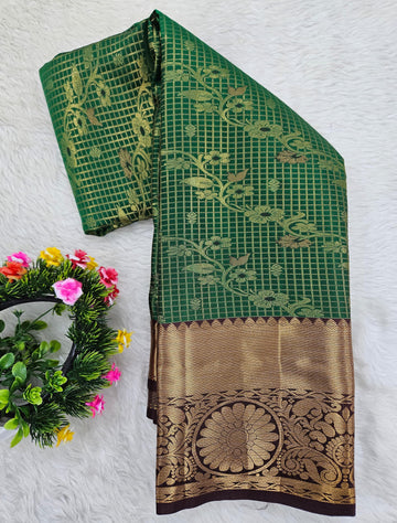 Semi kanchipattu saree
