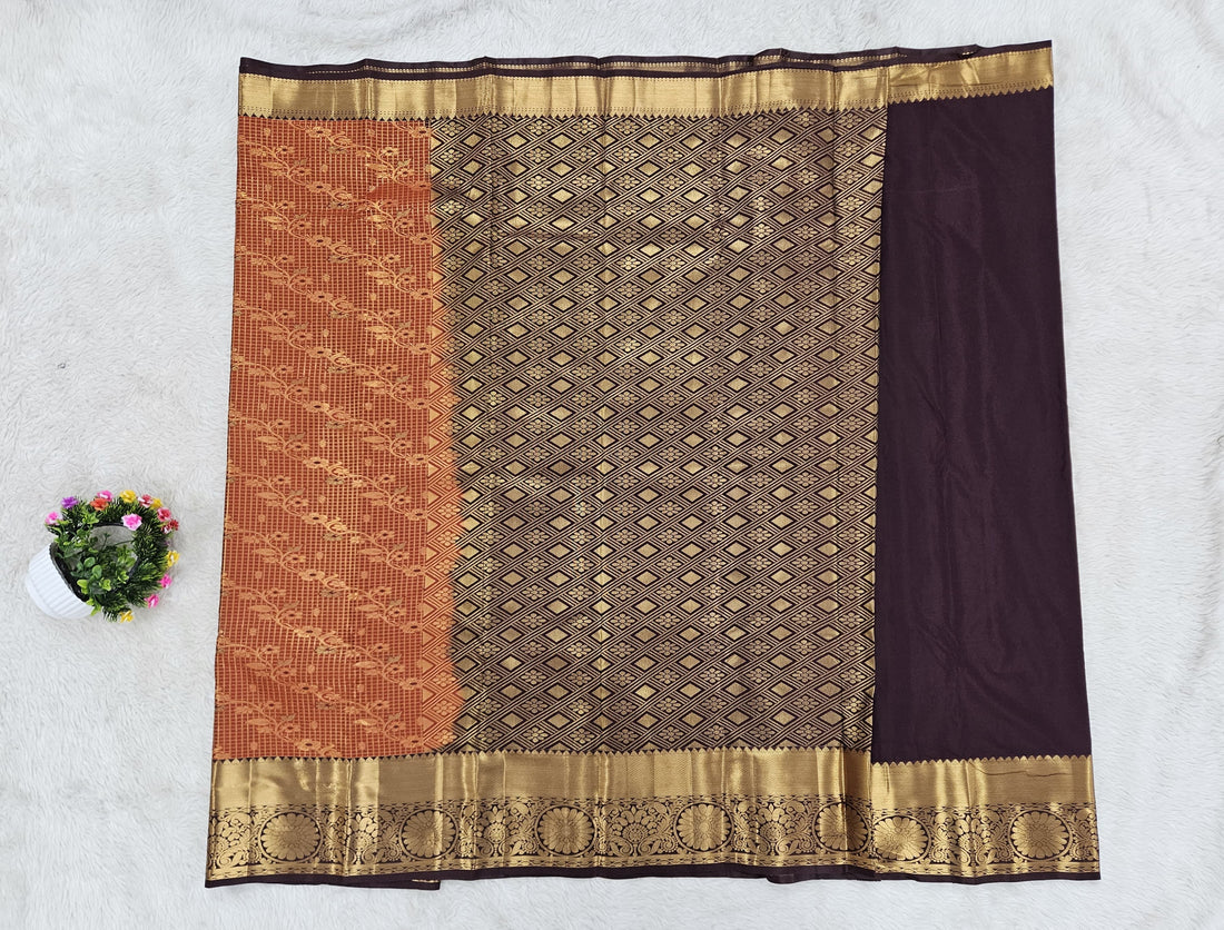 Semi kanchipattu saree