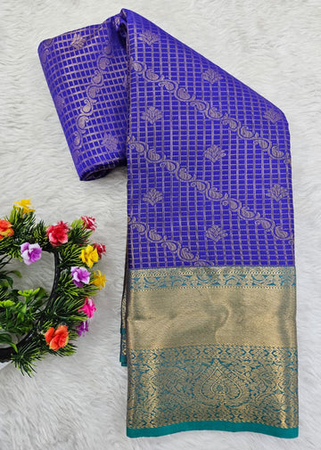 Semi kanchipattu saree