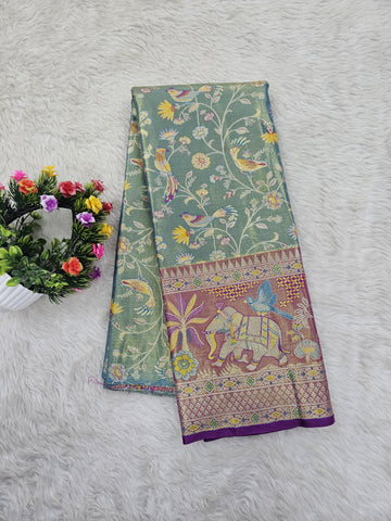 (5–10 Year) Lehenga – Unstitched (Blouse + Material)