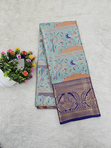 (5–10 Year) Lehenga – Unstitched (Blouse + Material)