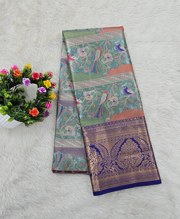 (5–10 Year) Lehenga – Unstitched (Blouse + Material)