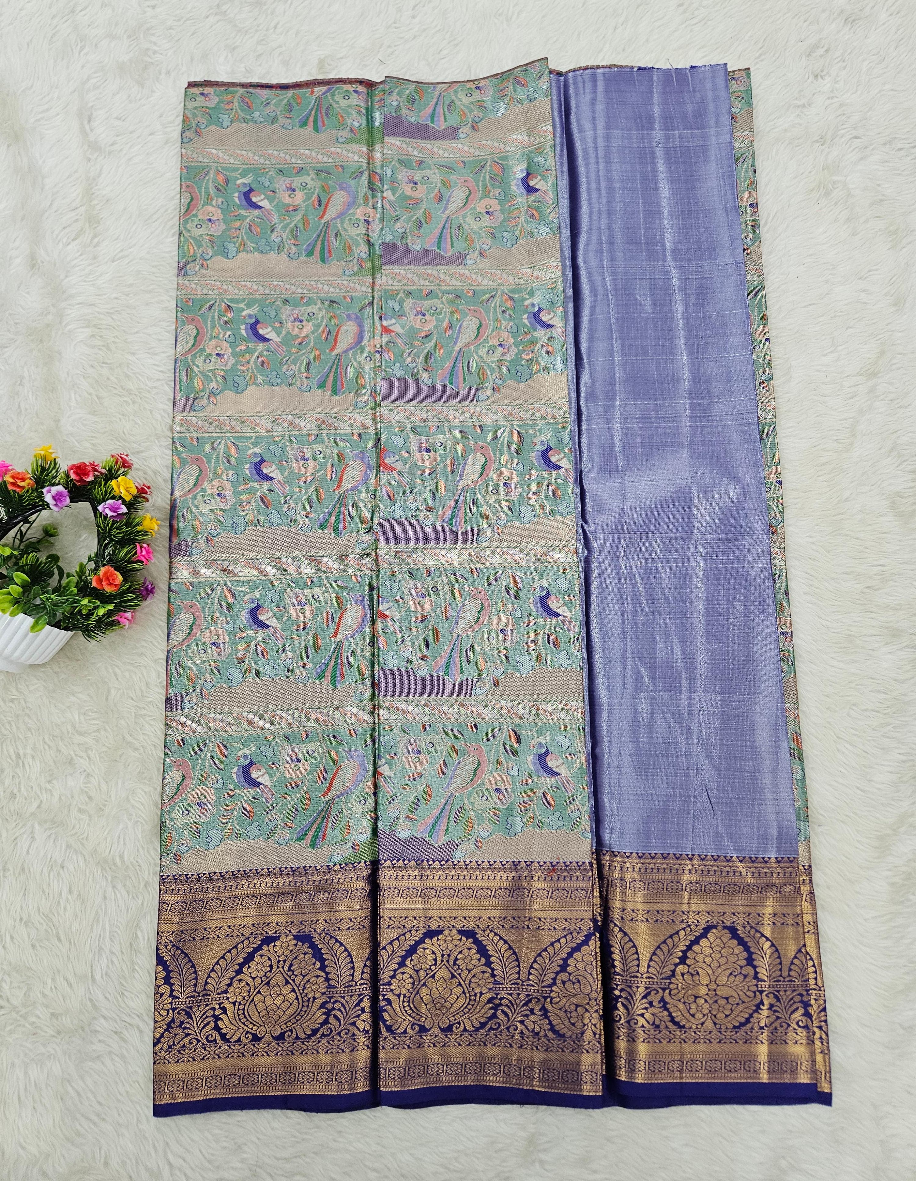 (5–10 Year) Lehenga – Unstitched (Blouse + Material)