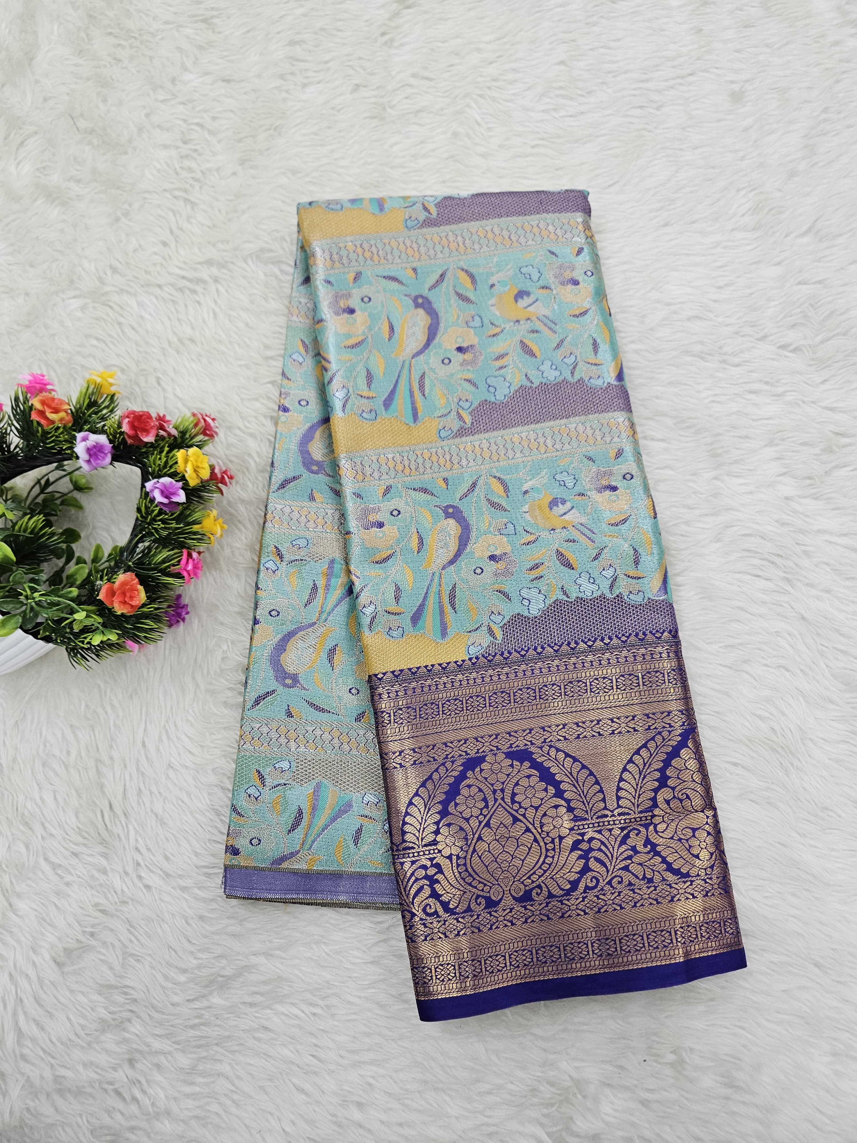 (5–10 Year) Lehenga – Unstitched (Blouse + Material)