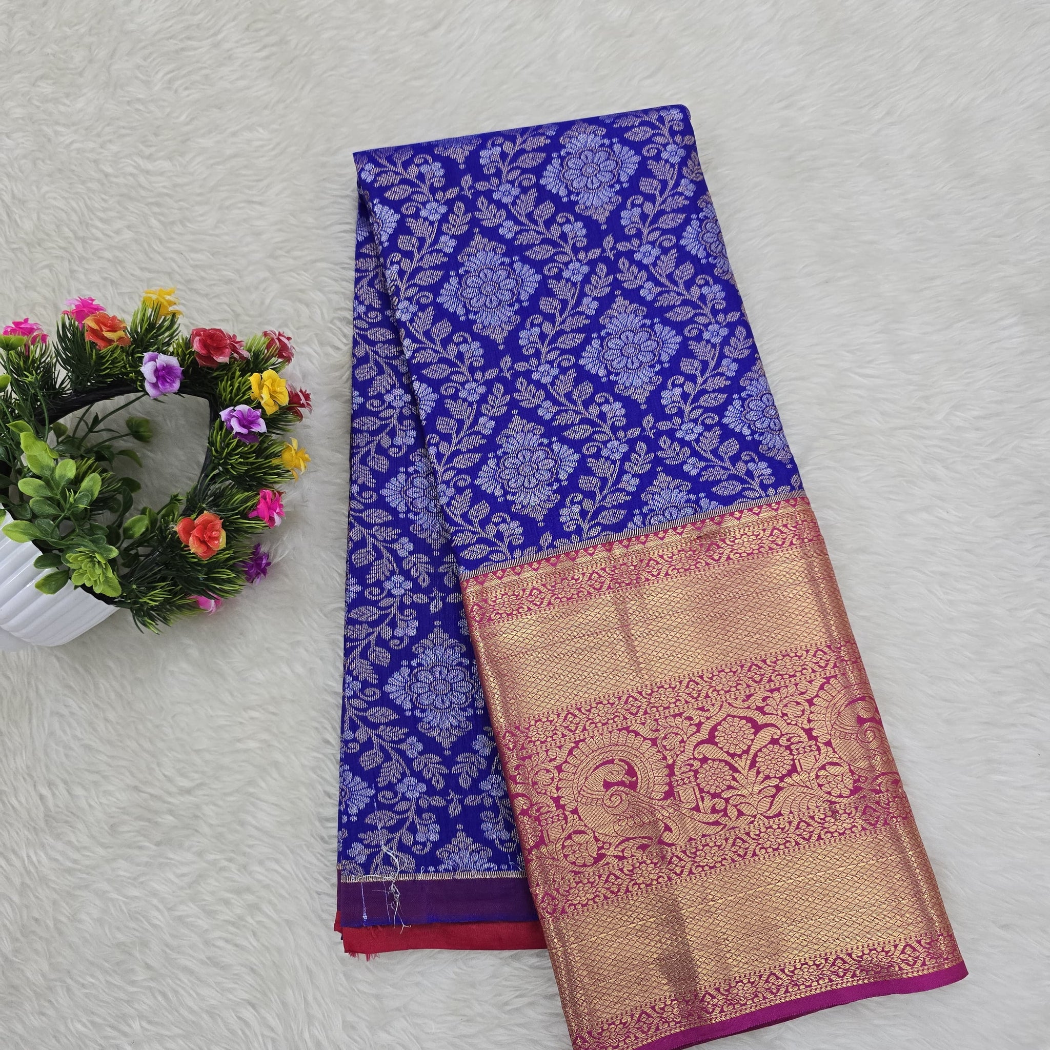 (5–10 Year) Lehenga – Unstitched (Blouse + Material)