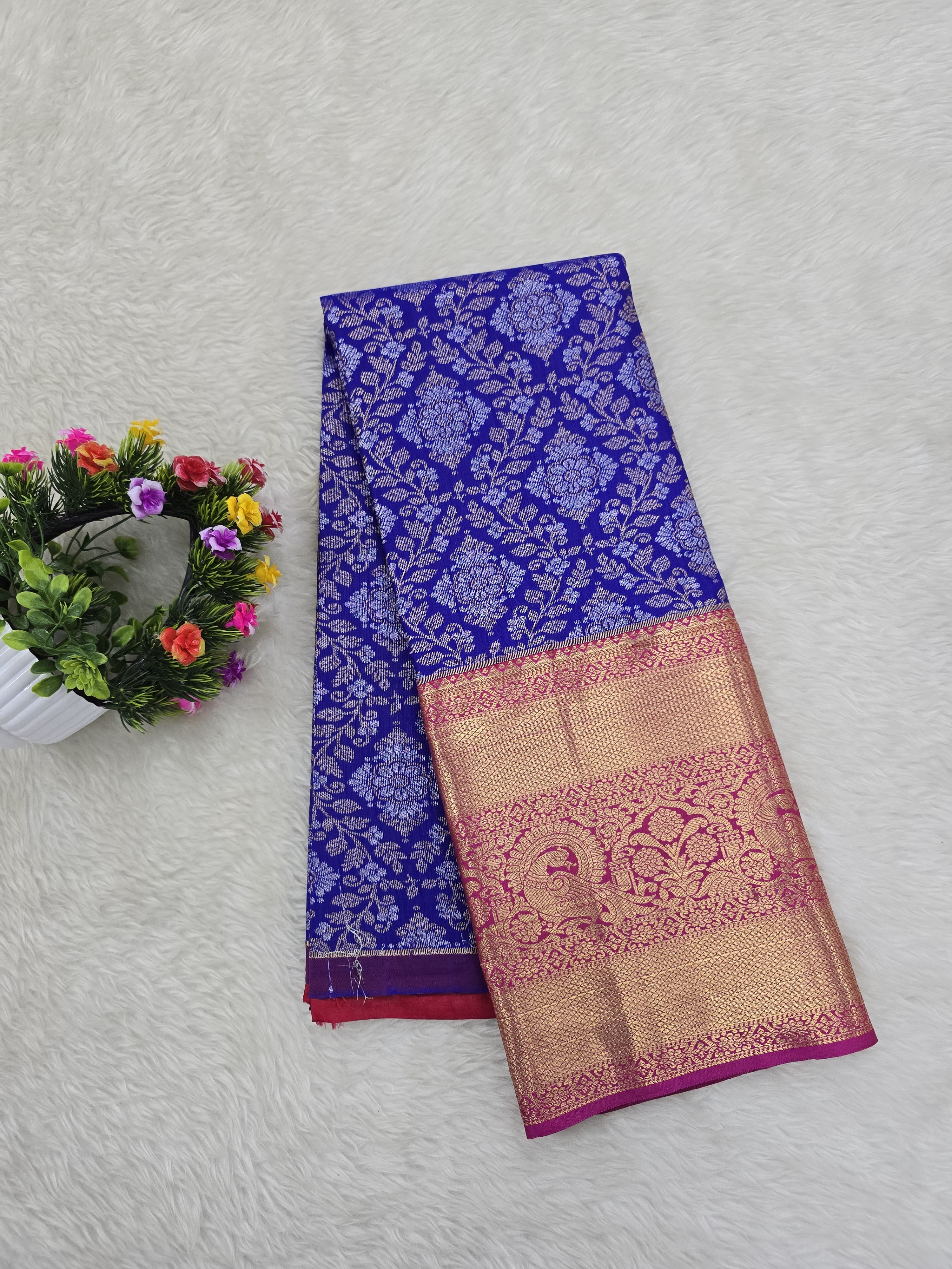 (5–10 Year) Lehenga – Unstitched (Blouse + Material)