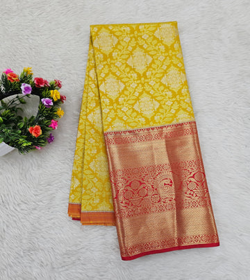 (5–10 Year) Lehenga – Unstitched (Blouse + Material)