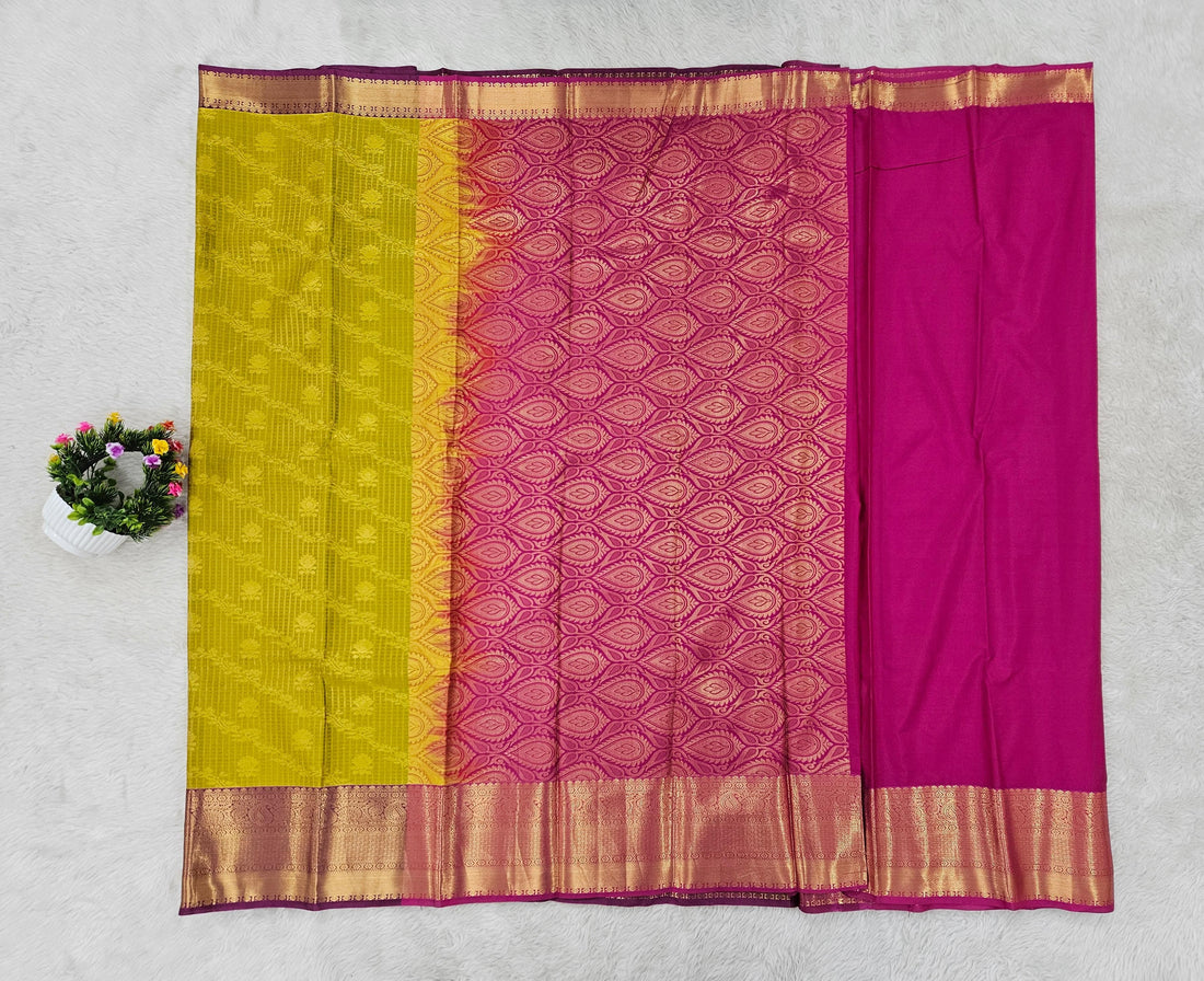 Semi kanchipattu saree