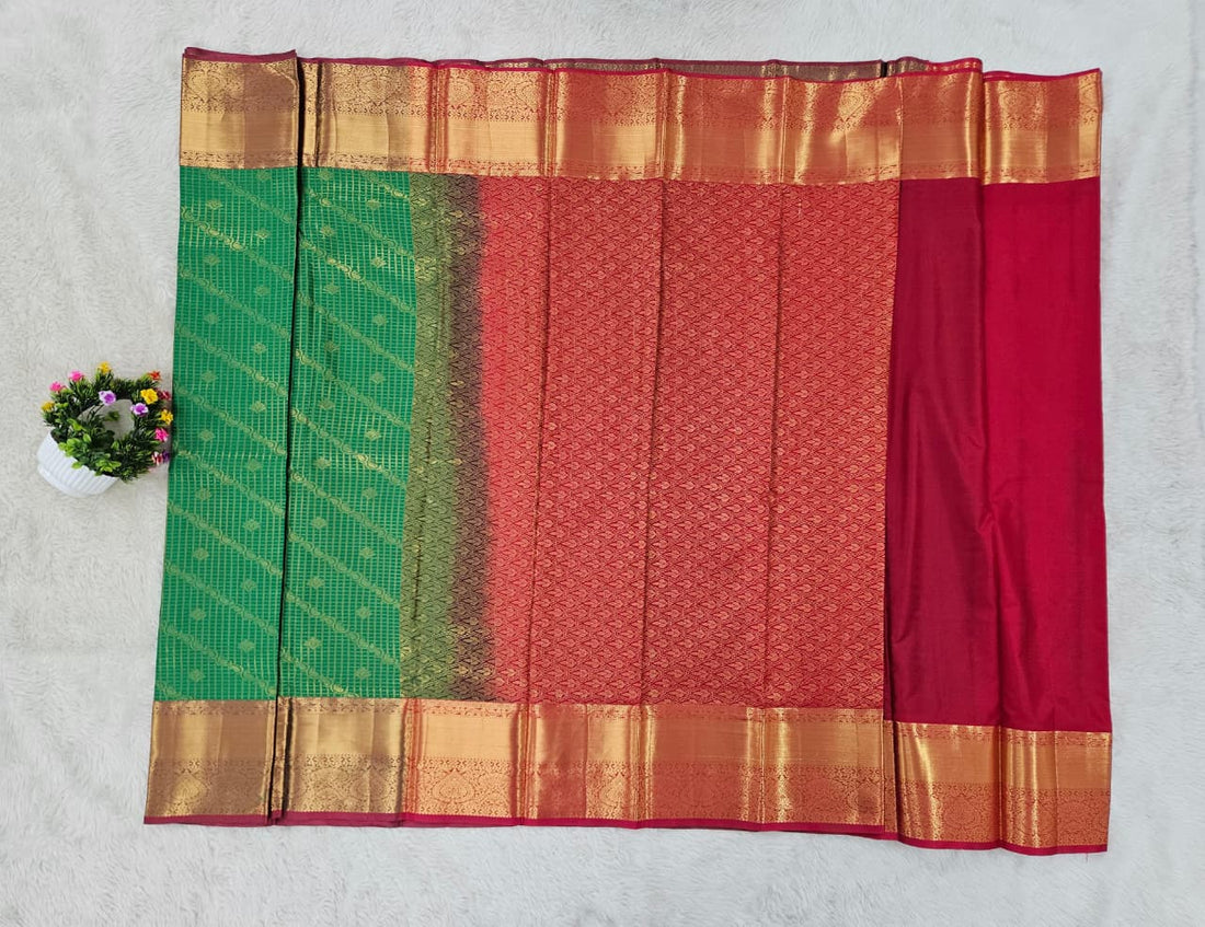 Semi kanchipattu saree