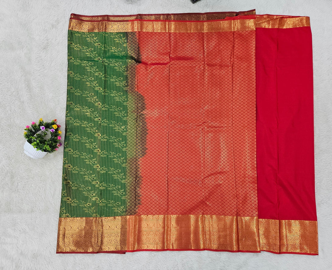 Semi kanchipattu saree