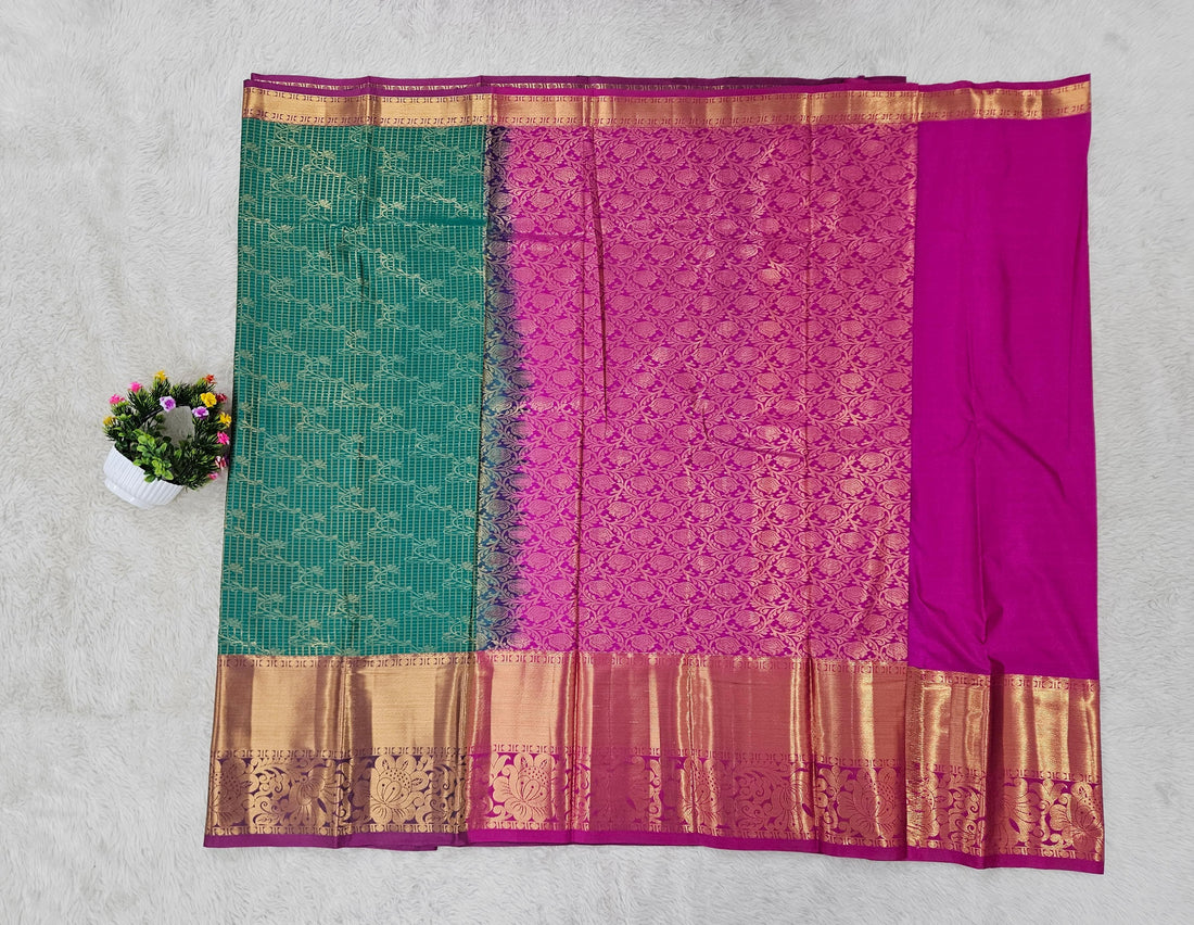 Semi kanchipattu saree