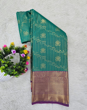 Semi kanchipattu saree