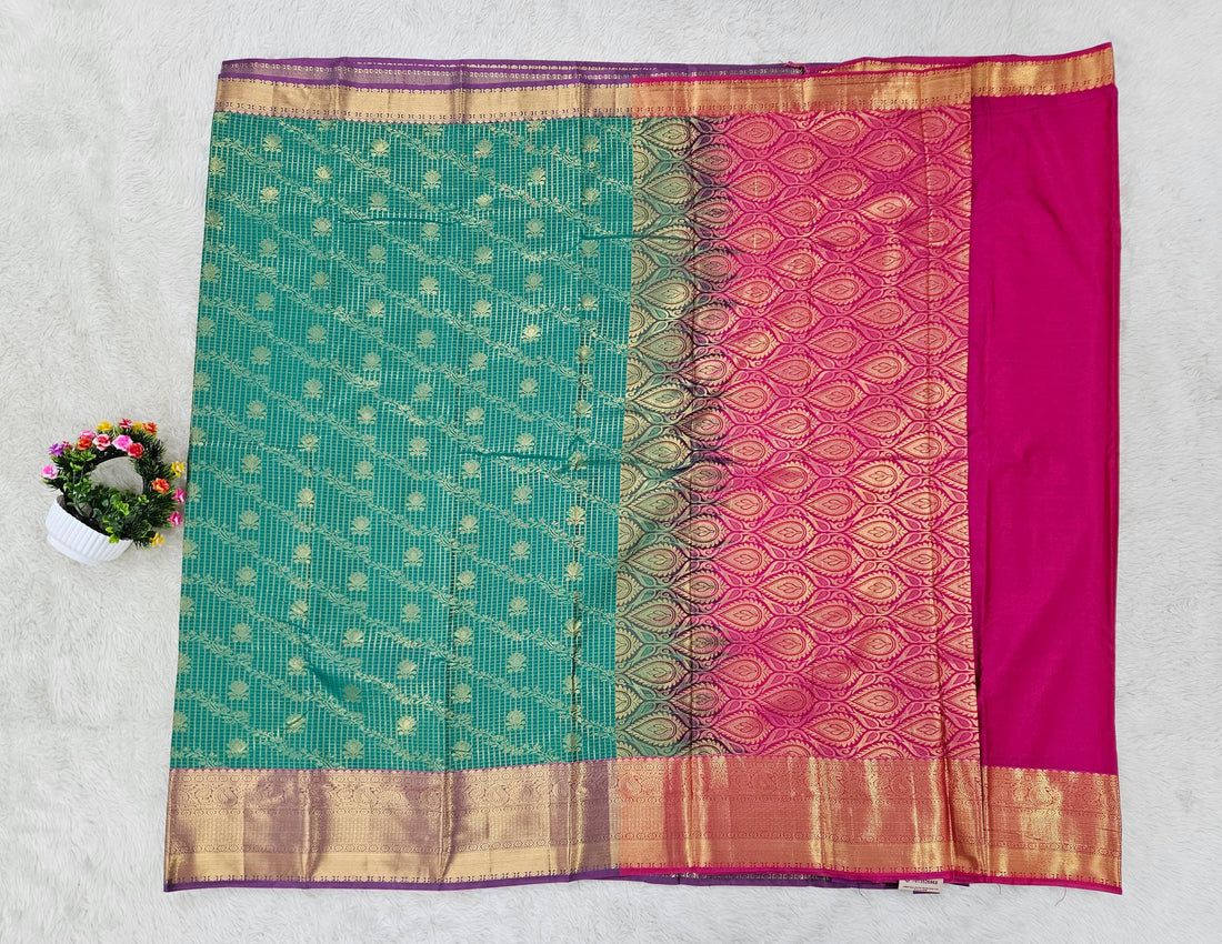 Semi kanchipattu saree