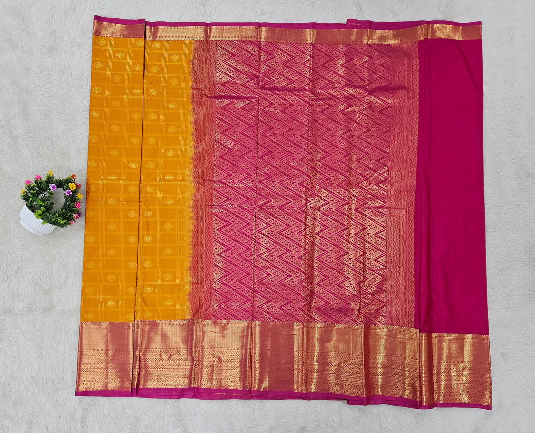 Semi kanchipattu saree