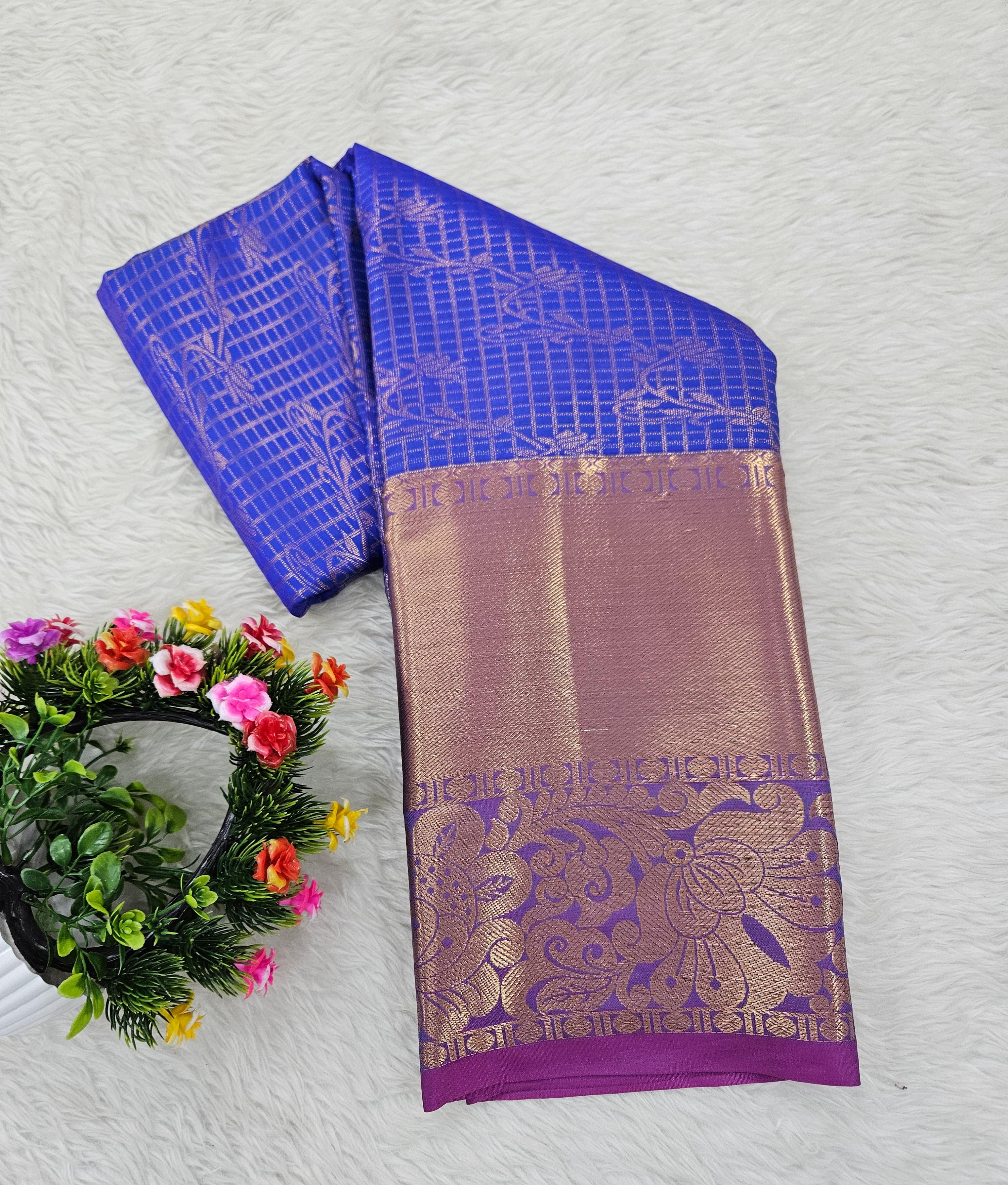 Semi kanchipattu saree