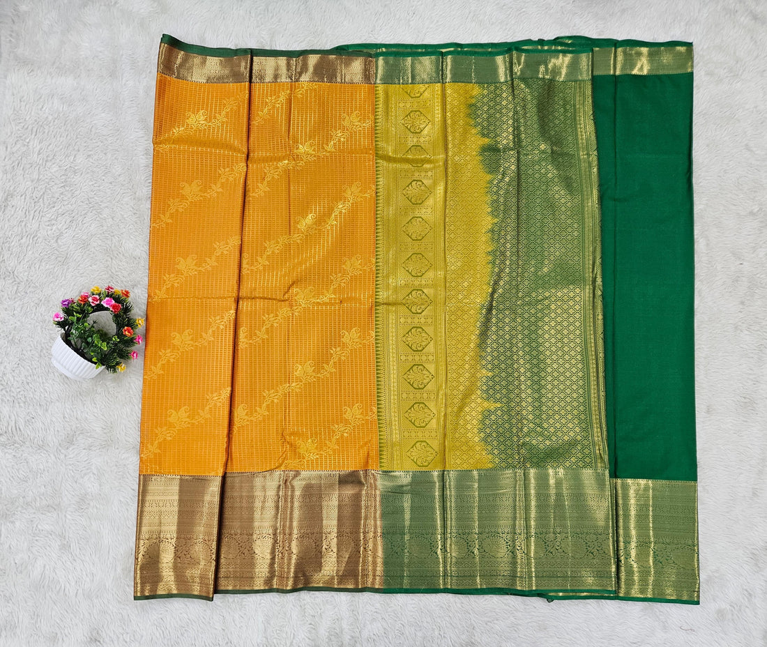 Semi kanchipattu saree