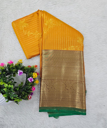 Semi kanchipattu saree