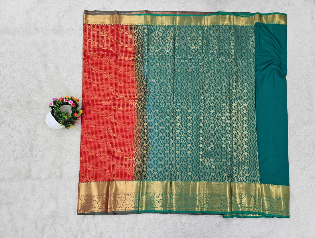 Semi kanchipattu saree