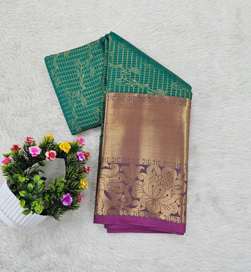 Semi kanchipattu saree