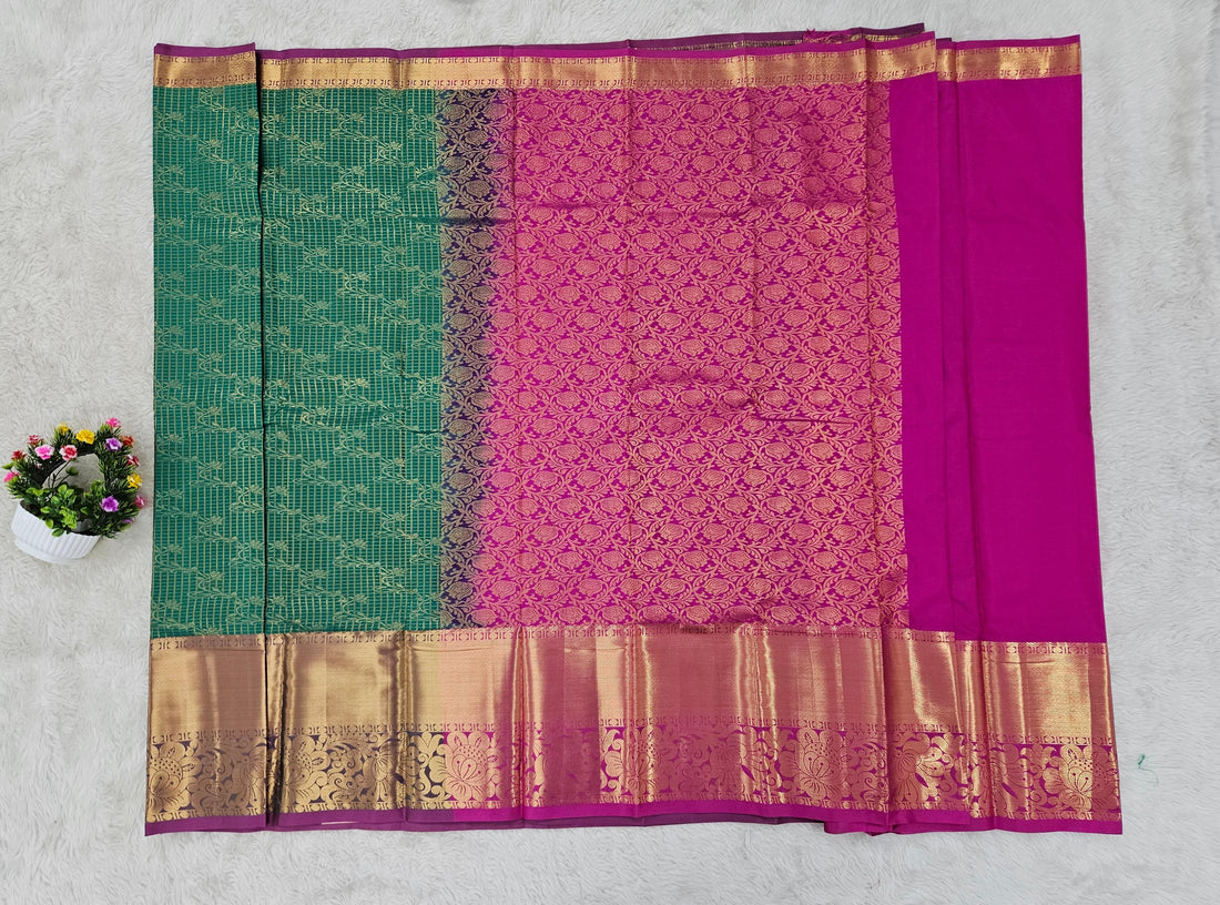 Semi kanchipattu saree
