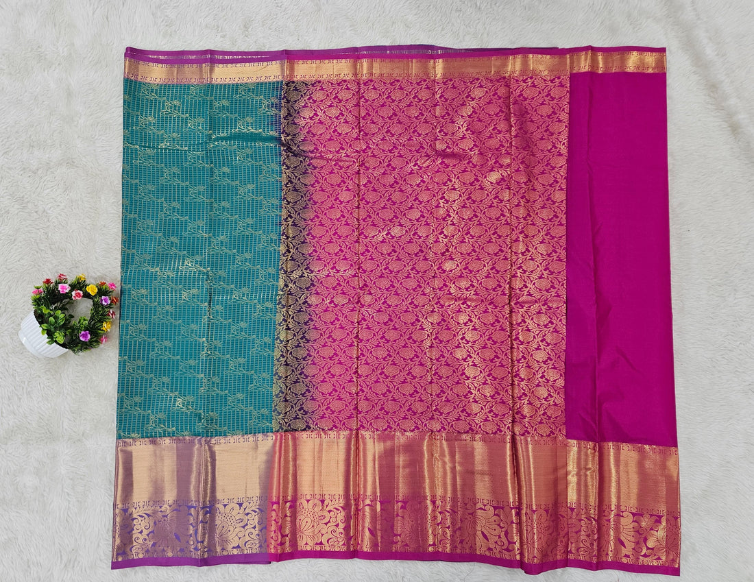 Semi kanchipattu saree