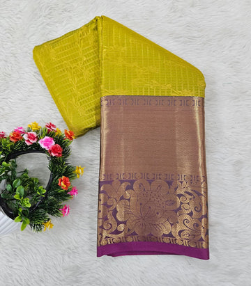 Semi kanchipattu saree