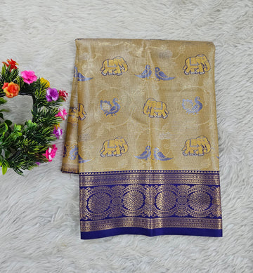 (0–1 Year) Lehenga – Unstitched (Blouse + Material)